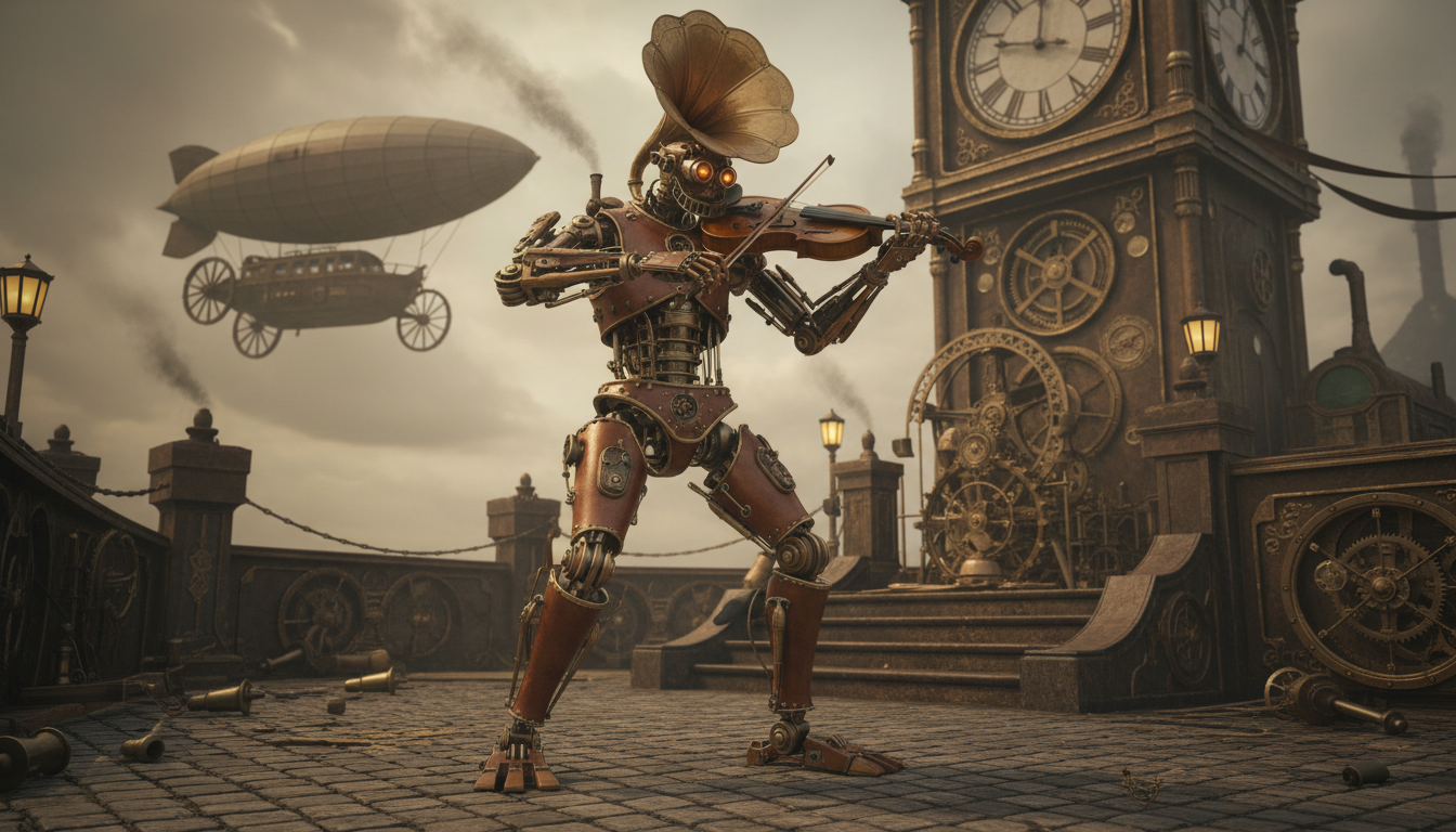 Steampunk Robot