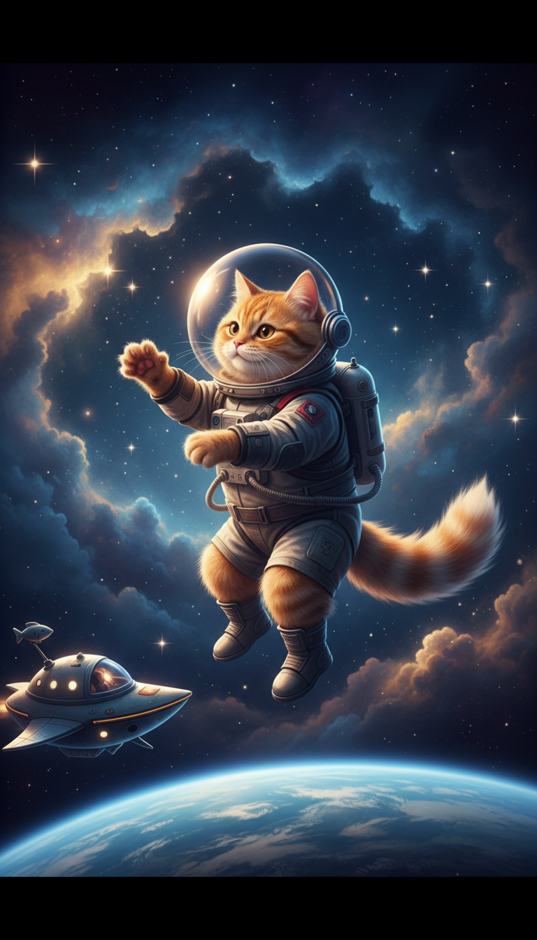 Cat Astronaut
