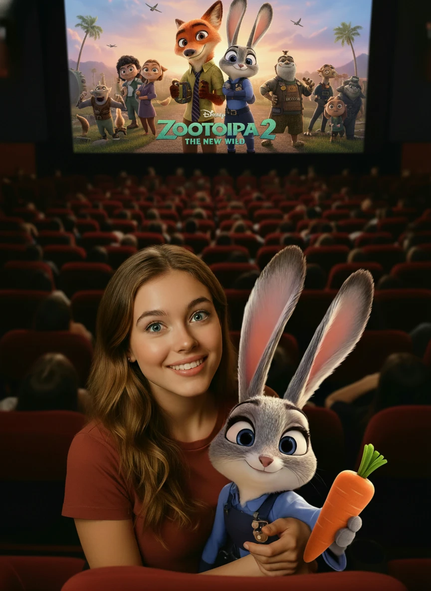 Zootopia selfie example 3